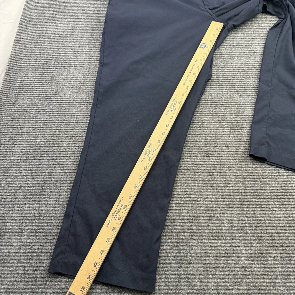 Cintas Commercial Flex Work Pants Men's Size 42x30 Blue Workwear Comfort